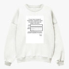 Свитшот оверсайз