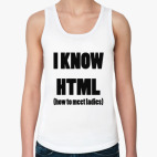 Женская майка