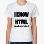 Женская футболка