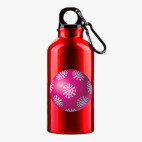 Металлическая бутылка 400 мл UV-DTF