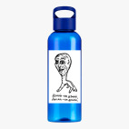 Прозрачная спортивная бутылка