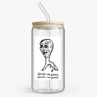 Банка с бамбуковой крышкой