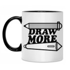 Кружка двухцветная