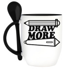 Кружка с ложкой