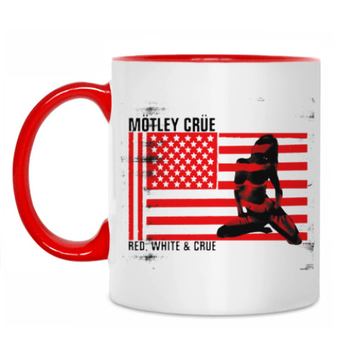 Кружка с принтом Motley Crue