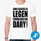 Мужская спортивная футболка