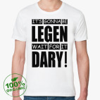 Мужская футболка органик