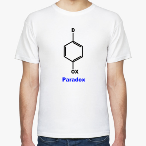 Футболка с принтом  'Paradox'