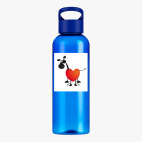 Прозрачная спортивная бутылка