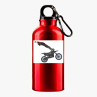 Металлическая бутылка 400 мл UV-DTF