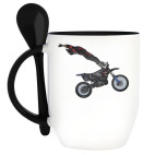 Кружка с ложкой