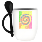 Кружка с ложкой