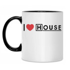 Кружка двухцветная