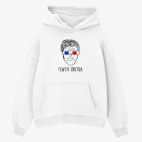 Толстовка худи оверсайз