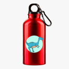 Металлическая бутылка 400 мл UV-DTF