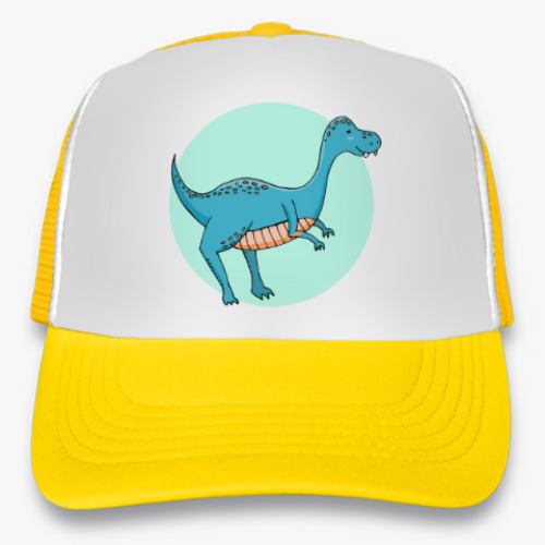 Кепка-тракер с принтом Динозаврик