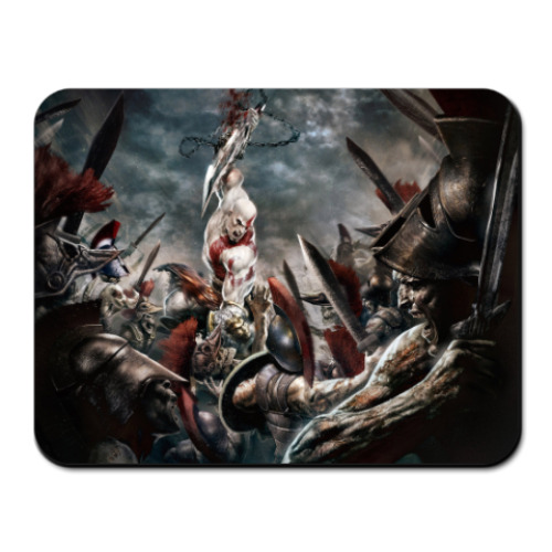Коврик для мыши с принтом  God of War