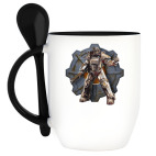 Кружка с ложкой