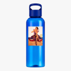 Прозрачная спортивная бутылка