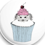 Ежик и капкейк