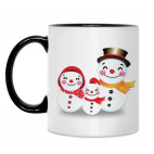 Кружка двухцветная