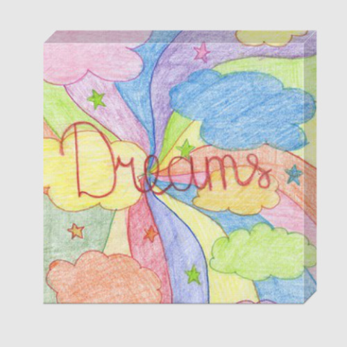 Холст с принтом Dreams