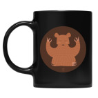 Кружка цветная UV-DTF