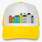 Кепка Trucker, желтая Яркая жизнь!