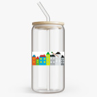 Банка с бамбуковой крышкой