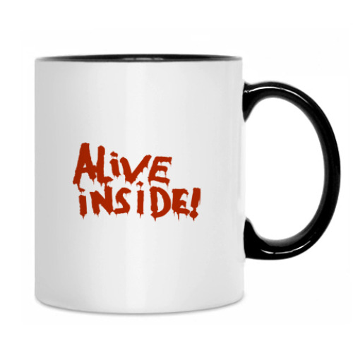 Кружка с принтом Биологическая опасность