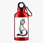 Металлическая бутылка 400 мл UV-DTF