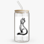 Банка с бамбуковой крышкой