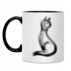 Кружка двухцветная