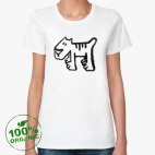 Женская футболка органик