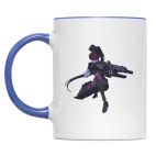 Двухцветная кружка Роковая вдова (Widowmaker)