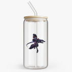 Банка с бамбуковой крышкой