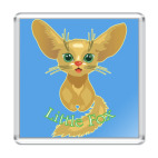 Милая лиса рисунок