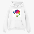 Толстовка худи оверсайз