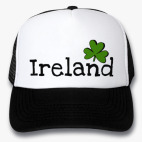 Кепка Trucker, черная Ireland