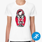 Женская спортивная футболка