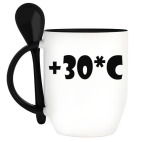 Кружка с ложкой