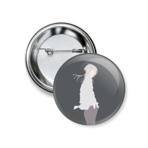 Значок 37мм с принтом Psycho-Pass Сёго Макисима / Макишима