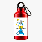 Металлическая бутылка 400 мл UV-DTF