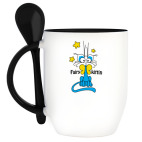 Кружка с ложкой