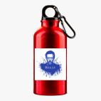 Металлическая бутылка 400 мл UV-DTF