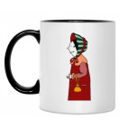 Кружка двухцветная