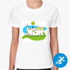 Женская спортивная футболка