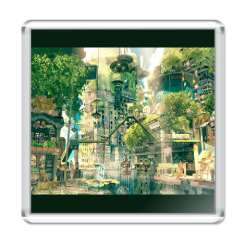 Магнит с принтом  Japan in art