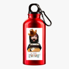 Металлическая бутылка 400 мл UV-DTF