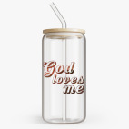 Банка с бамбуковой крышкой